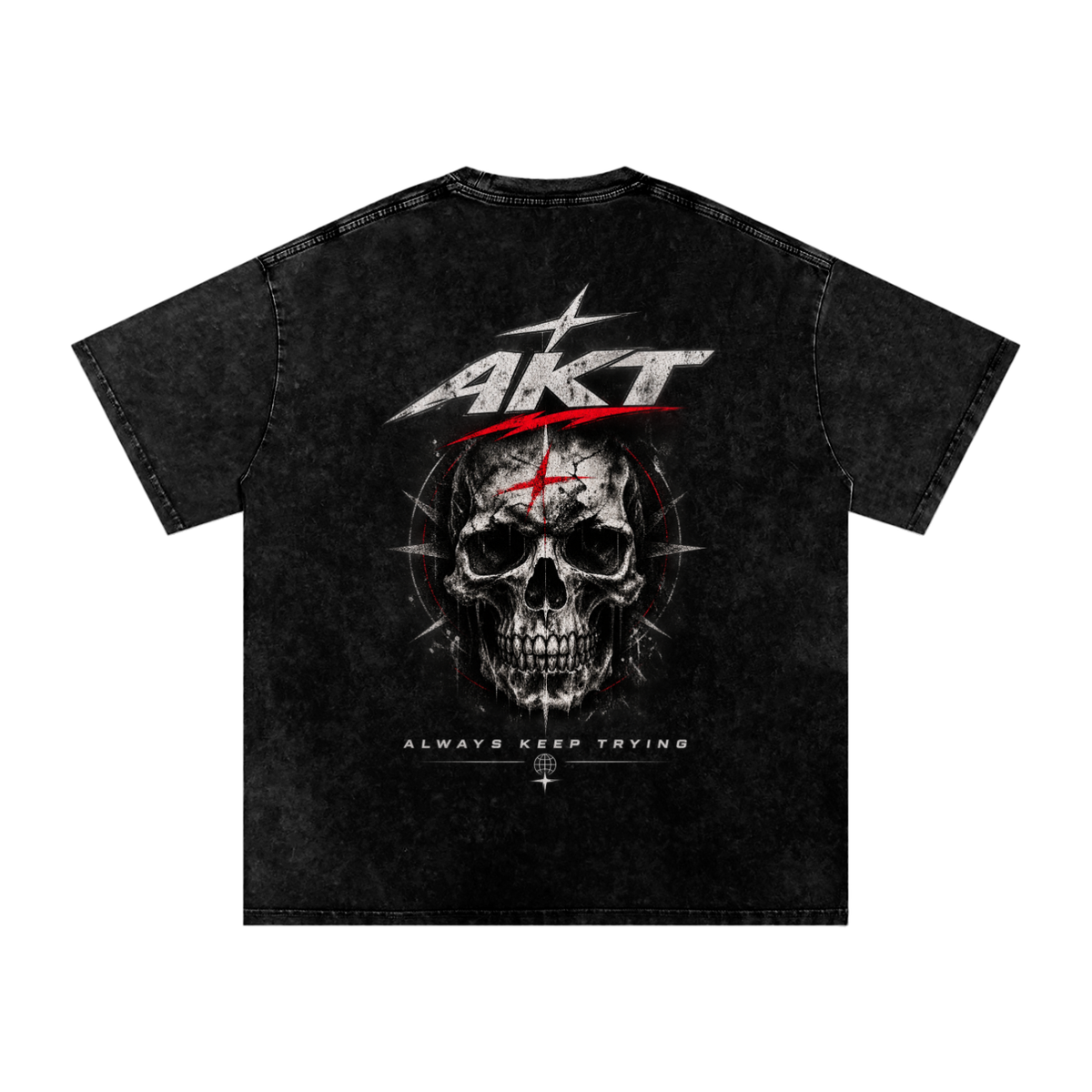 THE SKULL - Washed Oversized