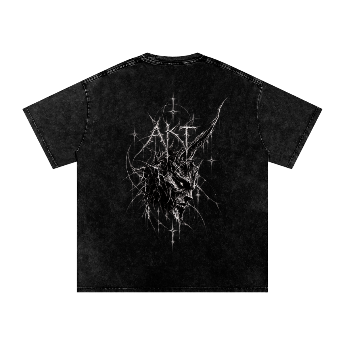 THE THORNBOUND DEMON - Washed Oversized