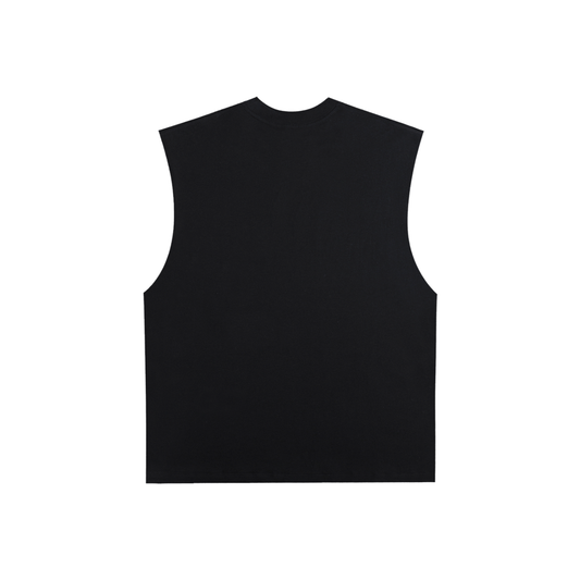 THE PRO - Raw Edge Cotton Tank Top