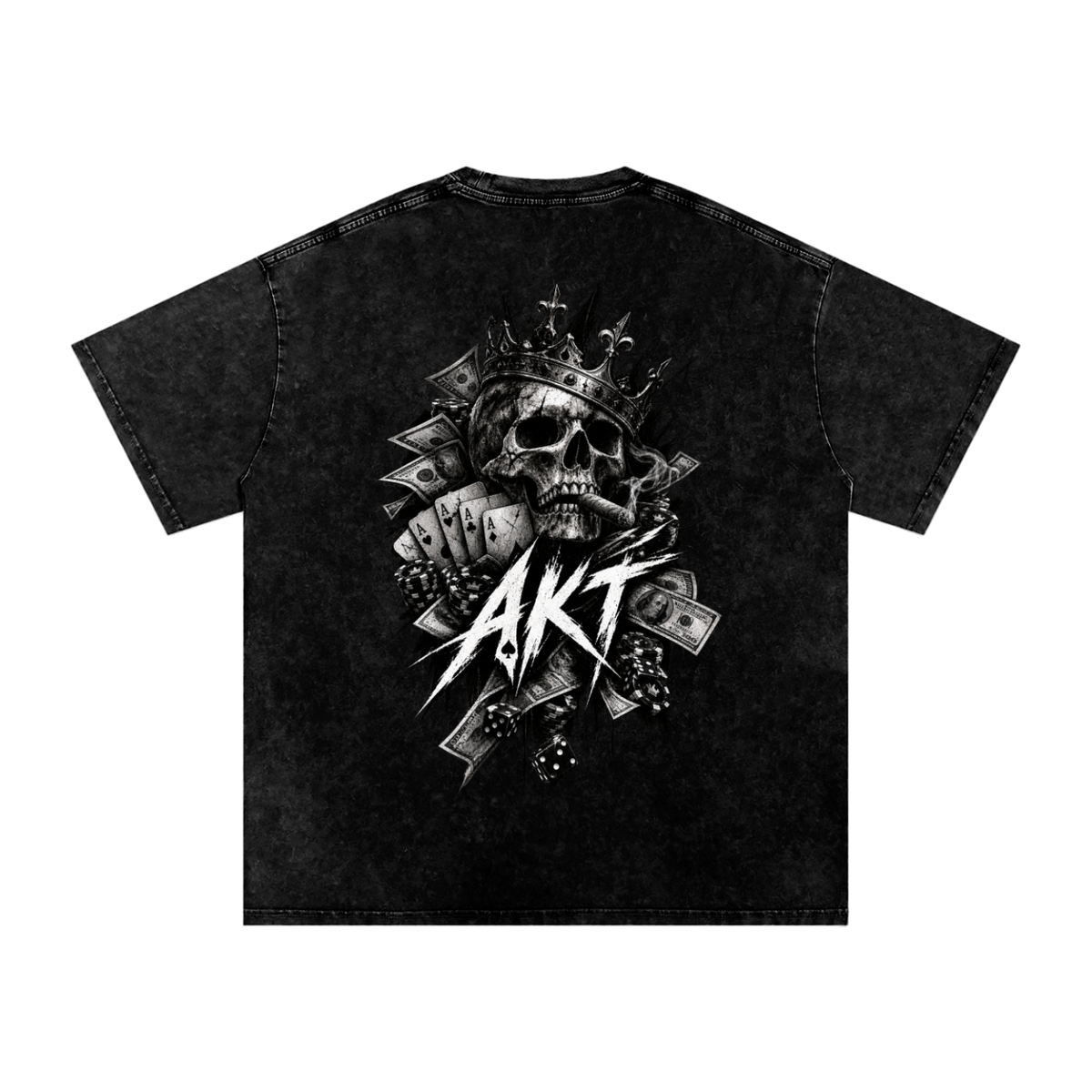 THE KING OF GAMBLING - Washed Oversized