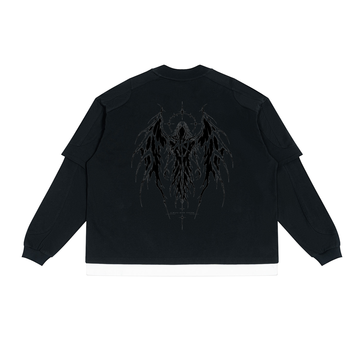 THE AFTERLIFE - Unisex Paneled Layer T-Shirt
