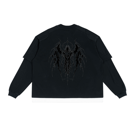 THE AFTERLIFE - Unisex Paneled Layer T-Shirt