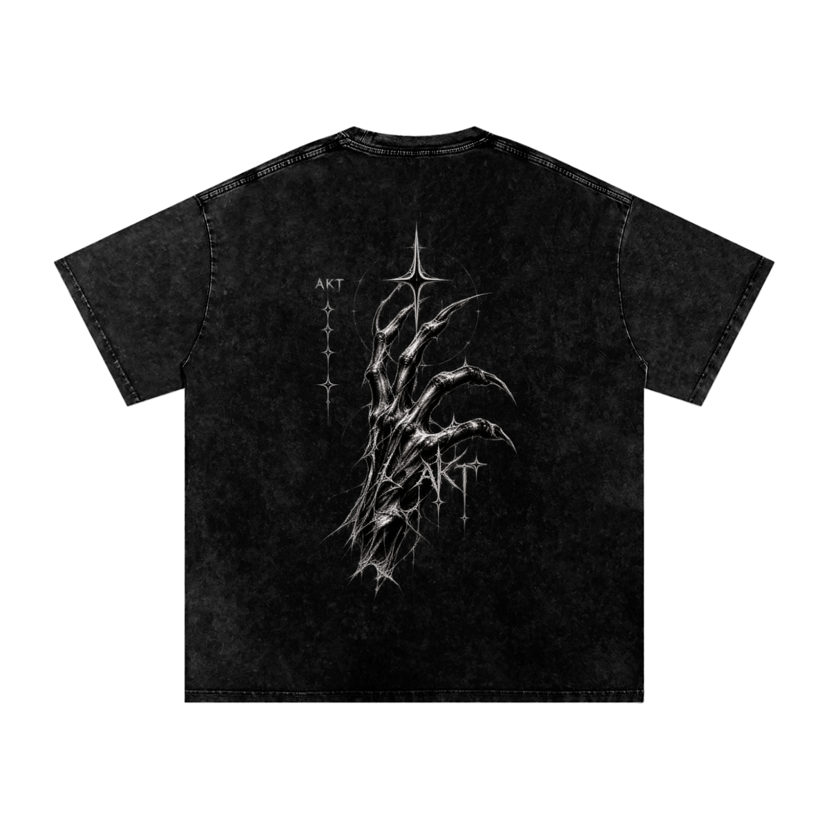 THE HAND OF DEATH - Washed Oversized