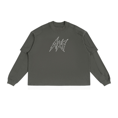 THE AFTERLIFE - Unisex Paneled Layer T-Shirt