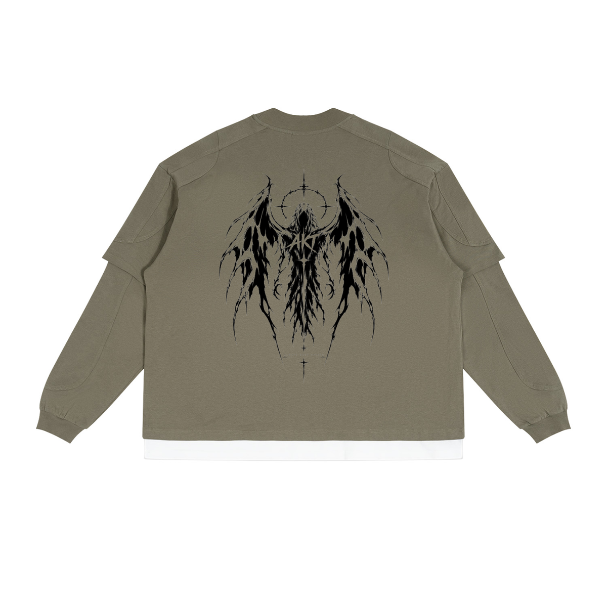 THE AFTERLIFE - Unisex Paneled Layer T-Shirt