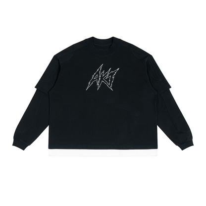 THE AFTERLIFE - Unisex Paneled Layer T-Shirt