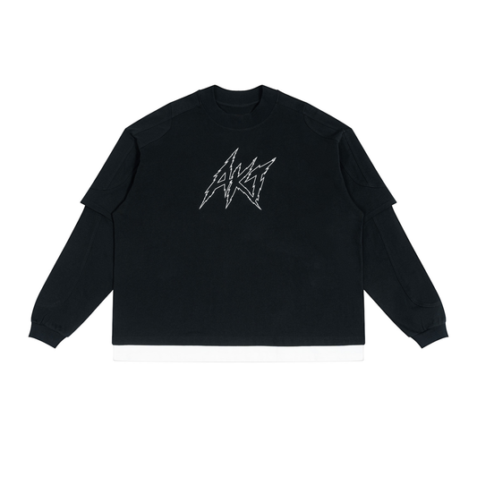 THE AFTERLIFE - Unisex Paneled Layer T-Shirt