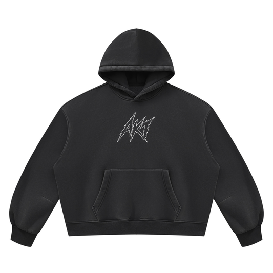 THE AFTERLIFE - Boxy Fleece Hoodie
